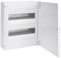 AP-Kleinverteiler Hager golf 2-reihig 24TE Tür IP40 281.5×376.5×98.5mm