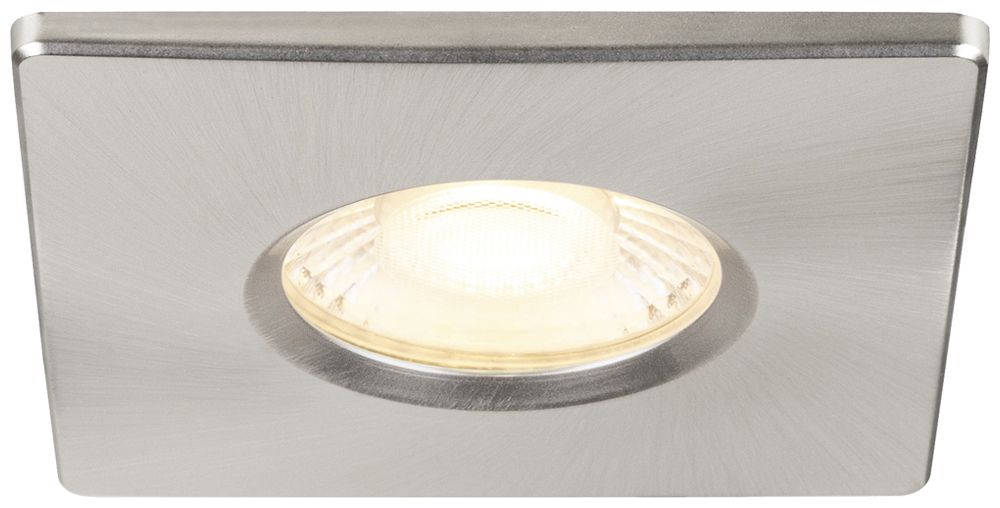 Abdeckung SLV UNIVERSAL IP65 Kunststoff 88×88×5.5mm Aluminium