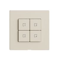 Comando per pulsante scena 4 scene/4T Edue Wiser crema