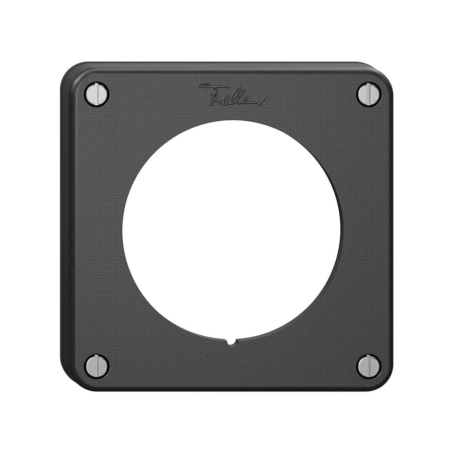 Couvercle NEVO, p.lampe de signalisation, a.vis & joint, a.joint noir, noir