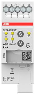 REG-Binäreingang KNX ABB BE/S4.20.3.2 4-Kanal Kontaktabfrage