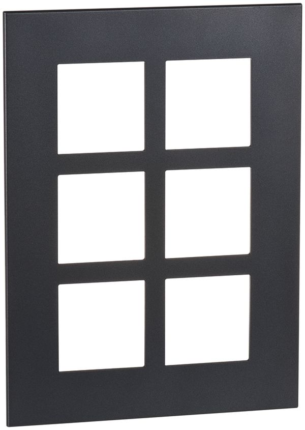 Telaio di copert. ATO 2×3 moduli grigio grafite