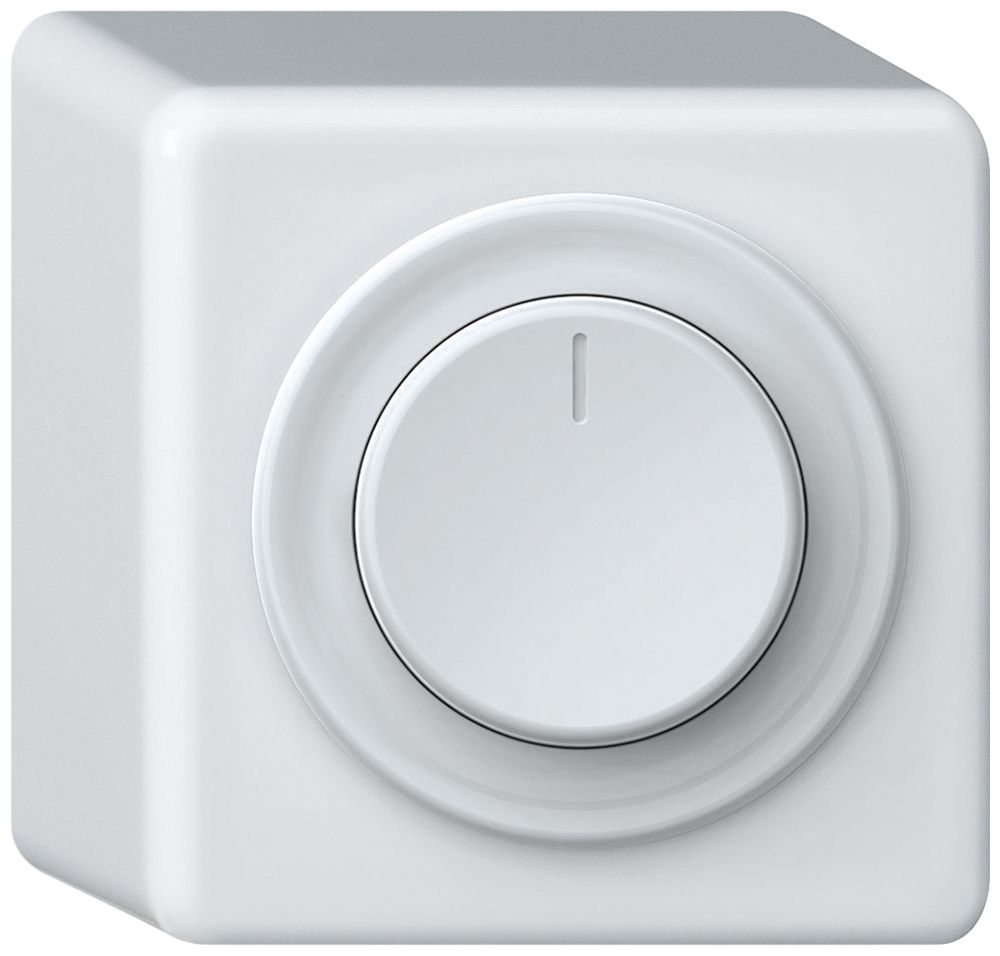 AP-Drehdimmer Nebenstelle origin 88×88mm ws