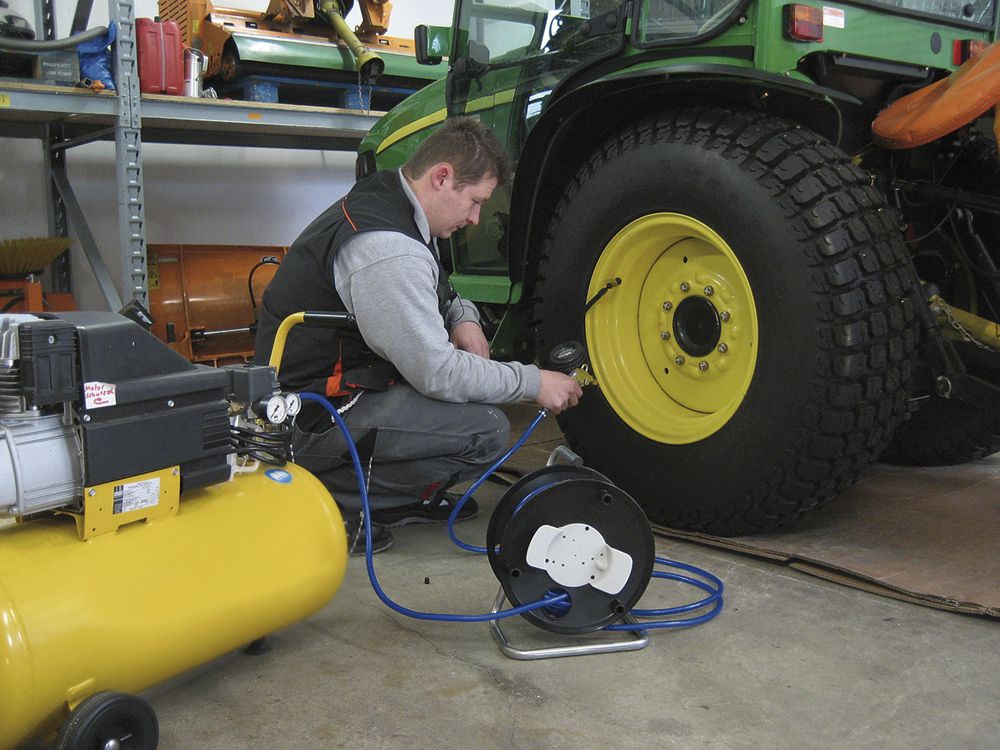 Avvolgitubo per aria compressa Brennenstuhl Ø6/12mm×20m max.15 Bar