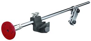 Anschliessgarnitur lang Flury FE 71, Inox A4, L=435mm