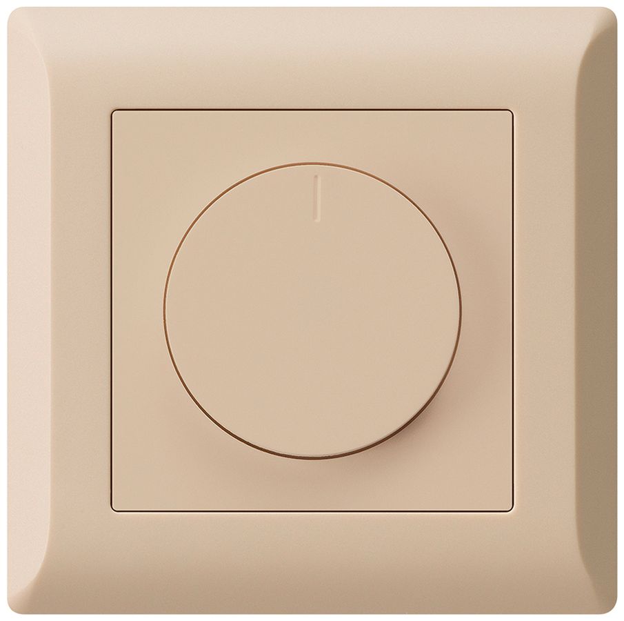 UP-Drehdimmer kallysto.line Phasenanschnitt 20…500VA beige