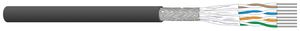 Datenkabel Dätwyler CU 7702 4P S/FTP Kat.7 AWG26 FRNC/LSZH Dca schwarz