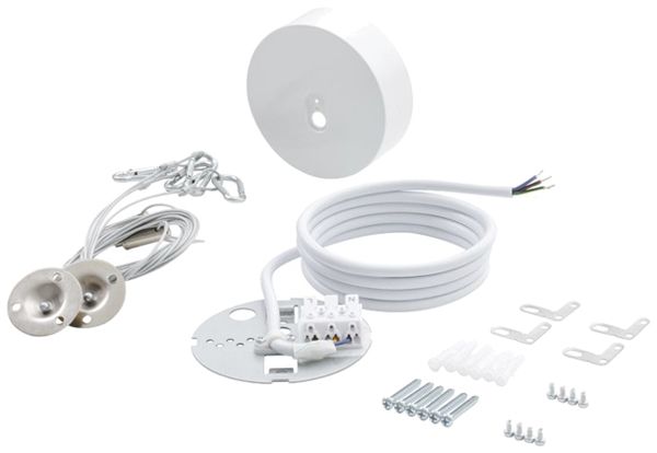 Suspension à corde Philips CoreLine SM136Z SME-3WH acier 1500mm ON/OFF blanc