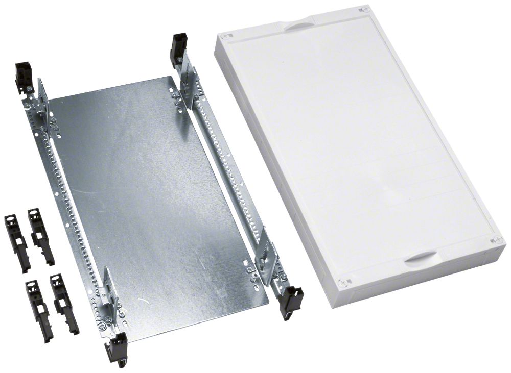 Baustein Hager univers N 450×250mm mit Montageplatte