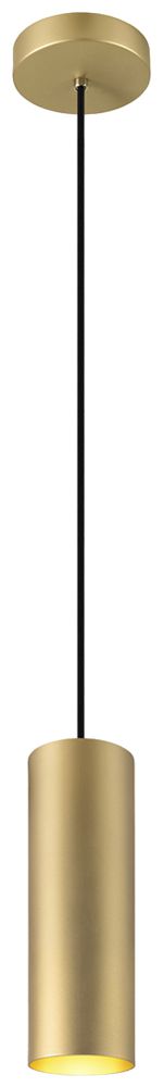 Pendelleuchte SLV ENOLA E27 1×50W DIM Ø100×320mm Gold