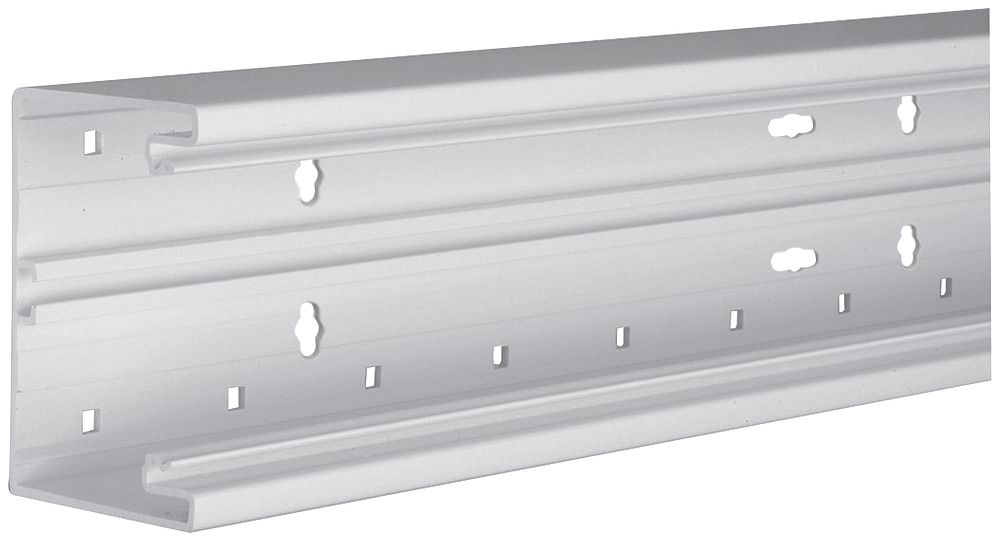 Brüstungskanal tehalit BR 100×65×2000mm Oberteil 80 Kunststoff hellgrau