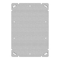 Befestigungsplatte Gr.3×2 137×197mm ohne Bohrung mit 10 Bef.-löchern