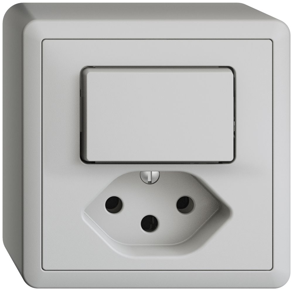 AP-Kombination 6/1L+T13 EDIZIOdue hellgrau