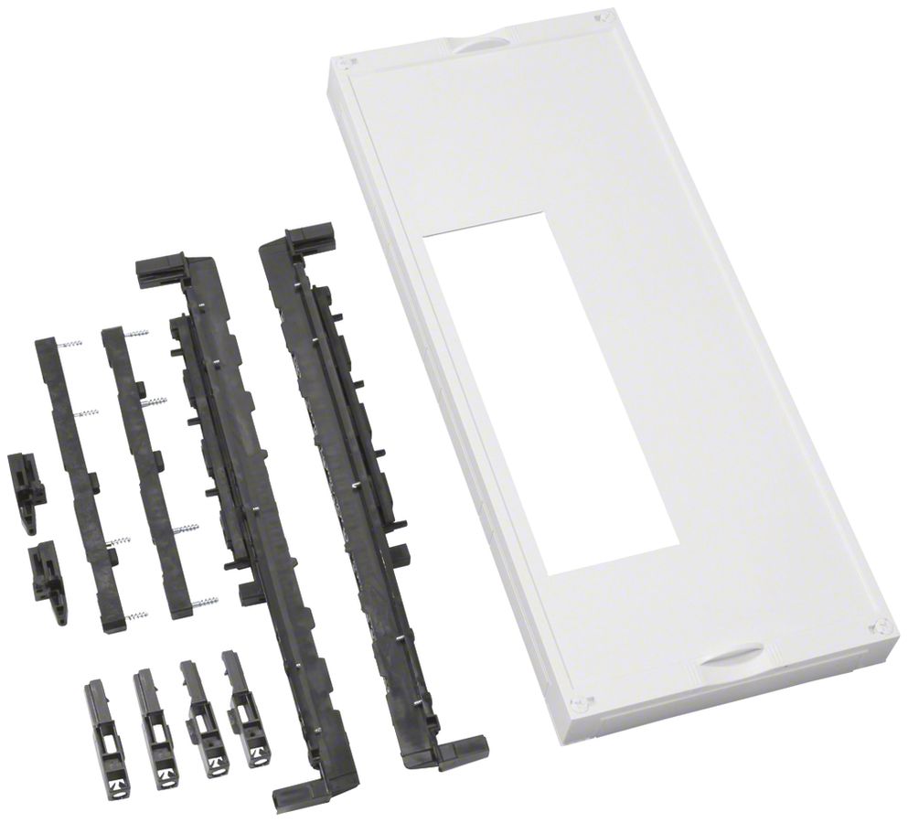 Kit Hager univers N 600×500mm pour 9 sectionneurs DIN00 horizontal p.rail 60mm