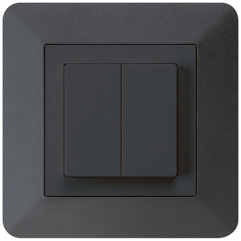 Interruttore INC kallysto.trend 1/3+3/1P nero