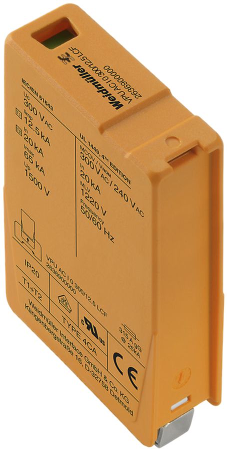 Ersatzableiter Weidmüller VPU AC I 0 300/12.5 LCF