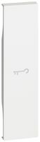 Cache de touche Living Now 1 module illuminable avec symbole clé blanc