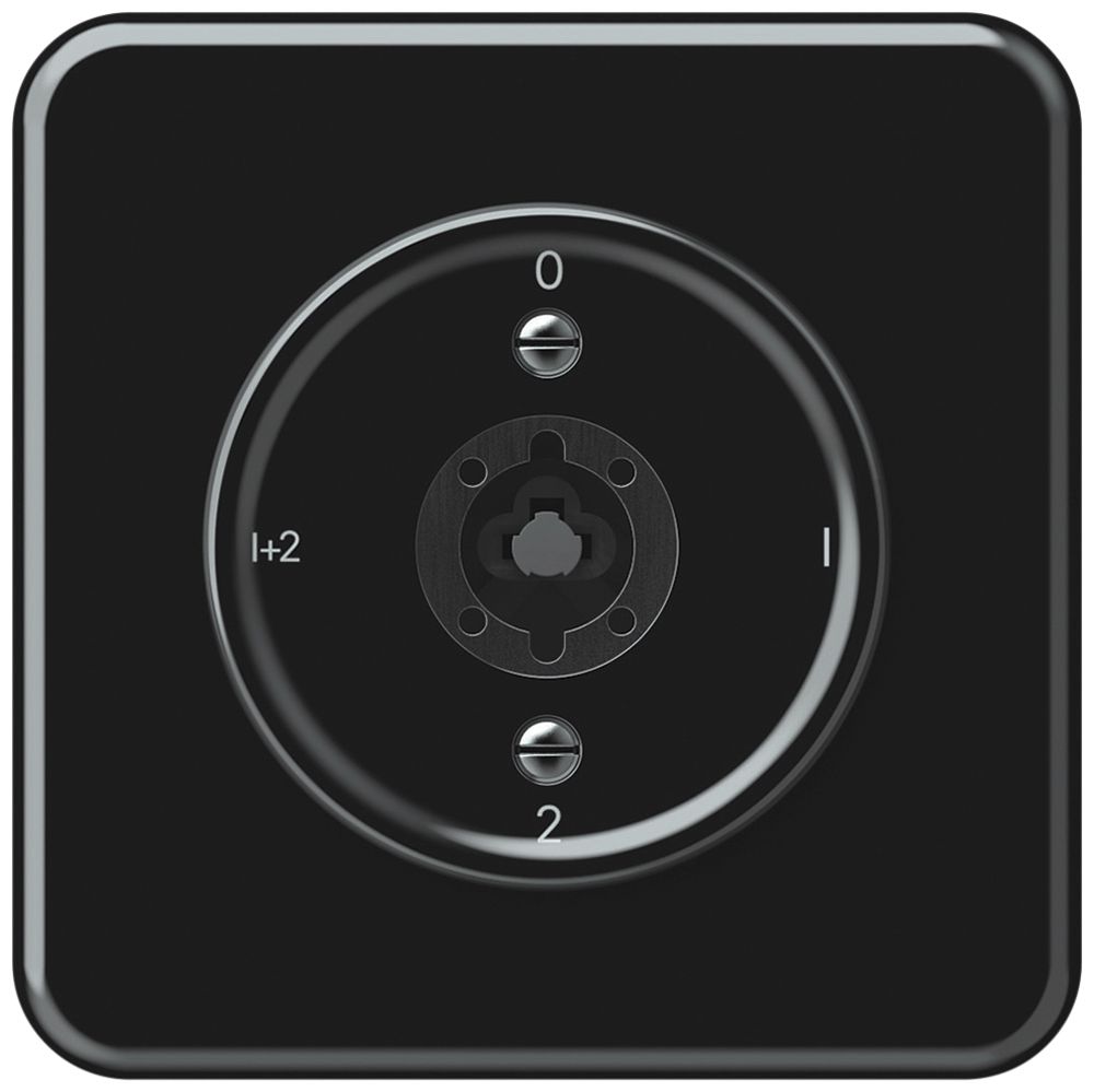 Interrupteur à clé ENC origin commut.série 1/1L 16A 250V 0-1-2-1+2 92×92mm no