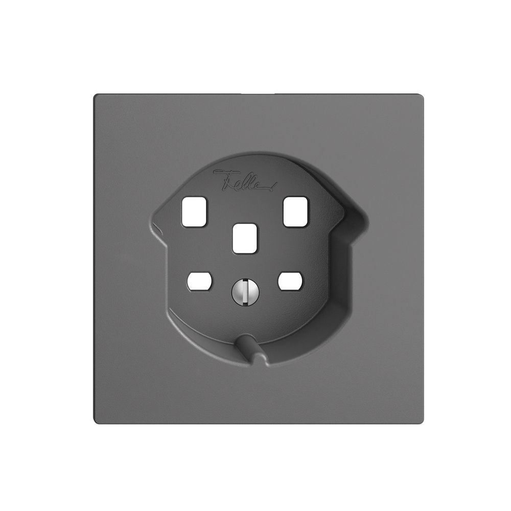 Plaque frontale EDIZIOdue T25 gris foncé