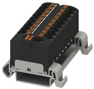 Verteilerblock PX PTFIX 10/18X4-NS35A BK