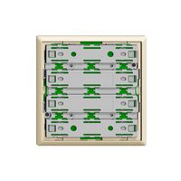KNX-Funktionseinsatz RGB 1…8-fach EDIZIOdue crema ohne LED, mit Temperaturfühler