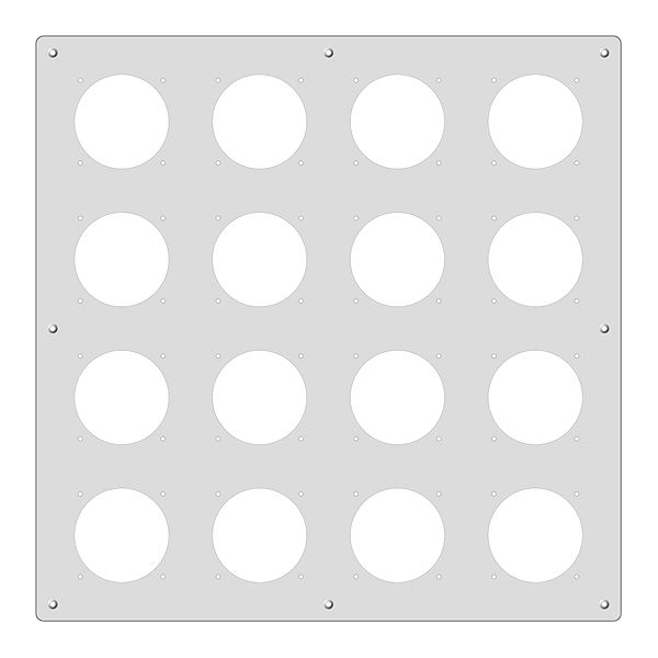 Placca di montaggio FH 4×4 GV