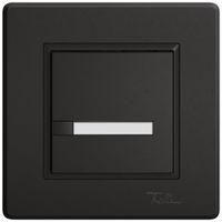 Pulsante universale INC EDIZIO.liv UNI SNAPFIX® 5…48V s.LED 1× com.1T targ.ne