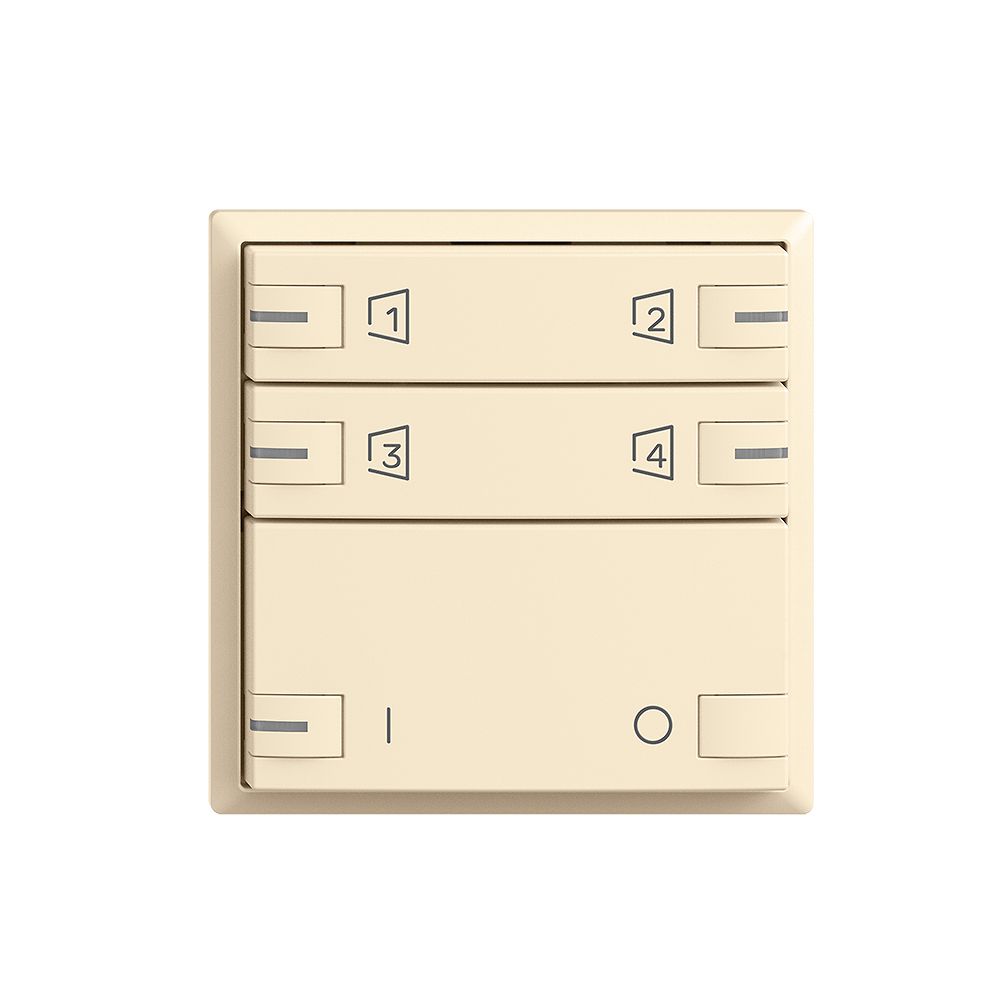 Kit montaggio Edue zeptrionAIR, WLAN, ON/OFF, RGB-LED, 2×tasto, 2×comm., van