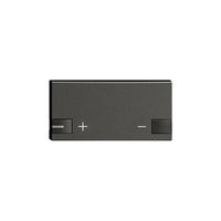 Touche 1/2, +/-, 1 LED ZEP noir noir