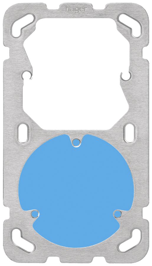 UP-Befestigungsplatte Hager Gr.I-I 77×137mm