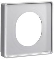 Blendenset für Geräteeinbau CEE PC/ABS Tehalit G3374 lichtgrau