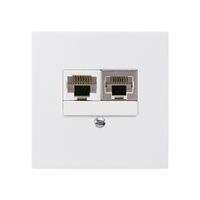 Scatola INC kallysto 2×RJ45s+u separato bianco