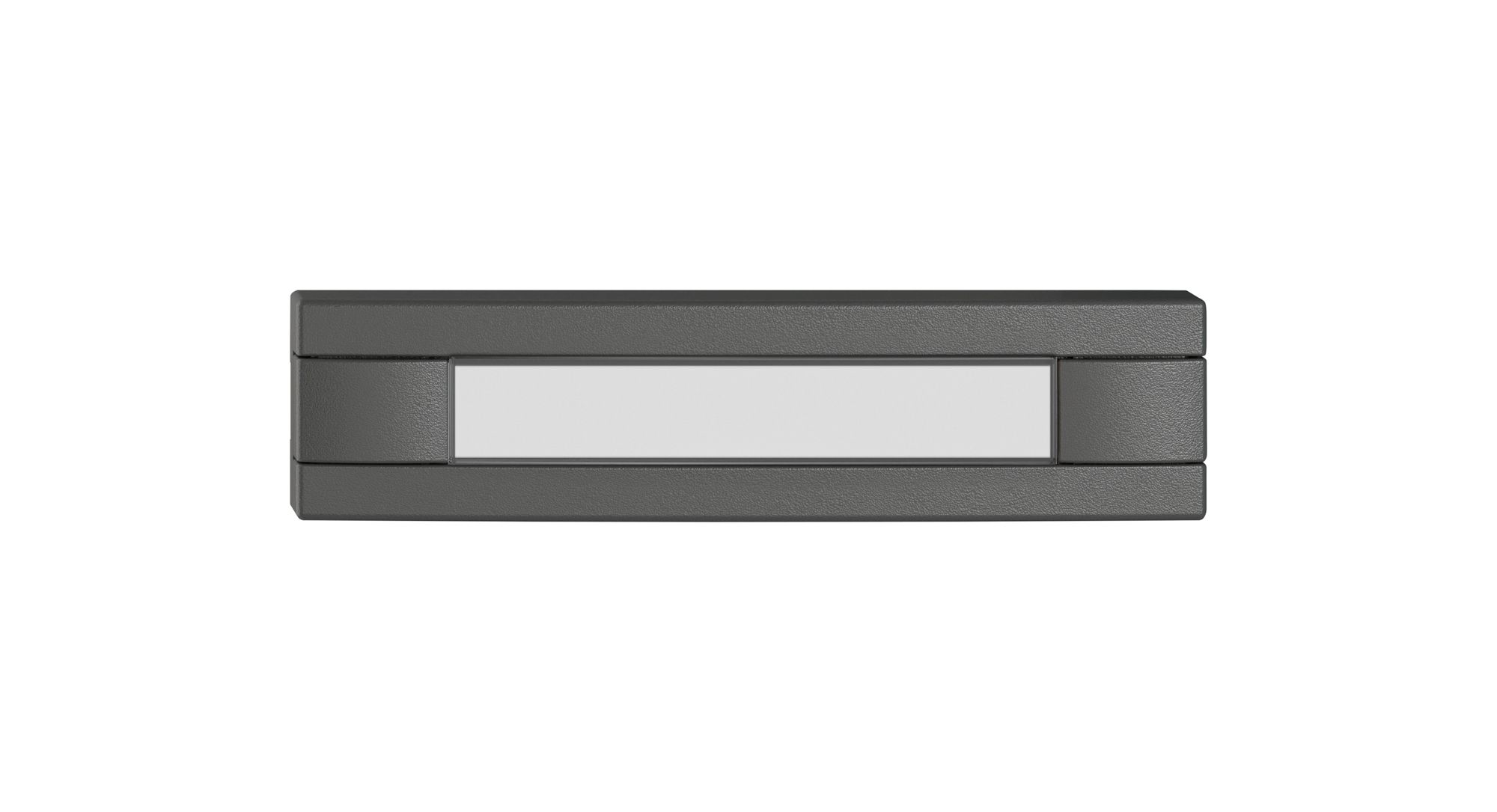 Poussoir 1/4 EDIZIO.liv SNAPFIX® p.KNX&UNI s.LED a.étiquette comm.2touch.grf