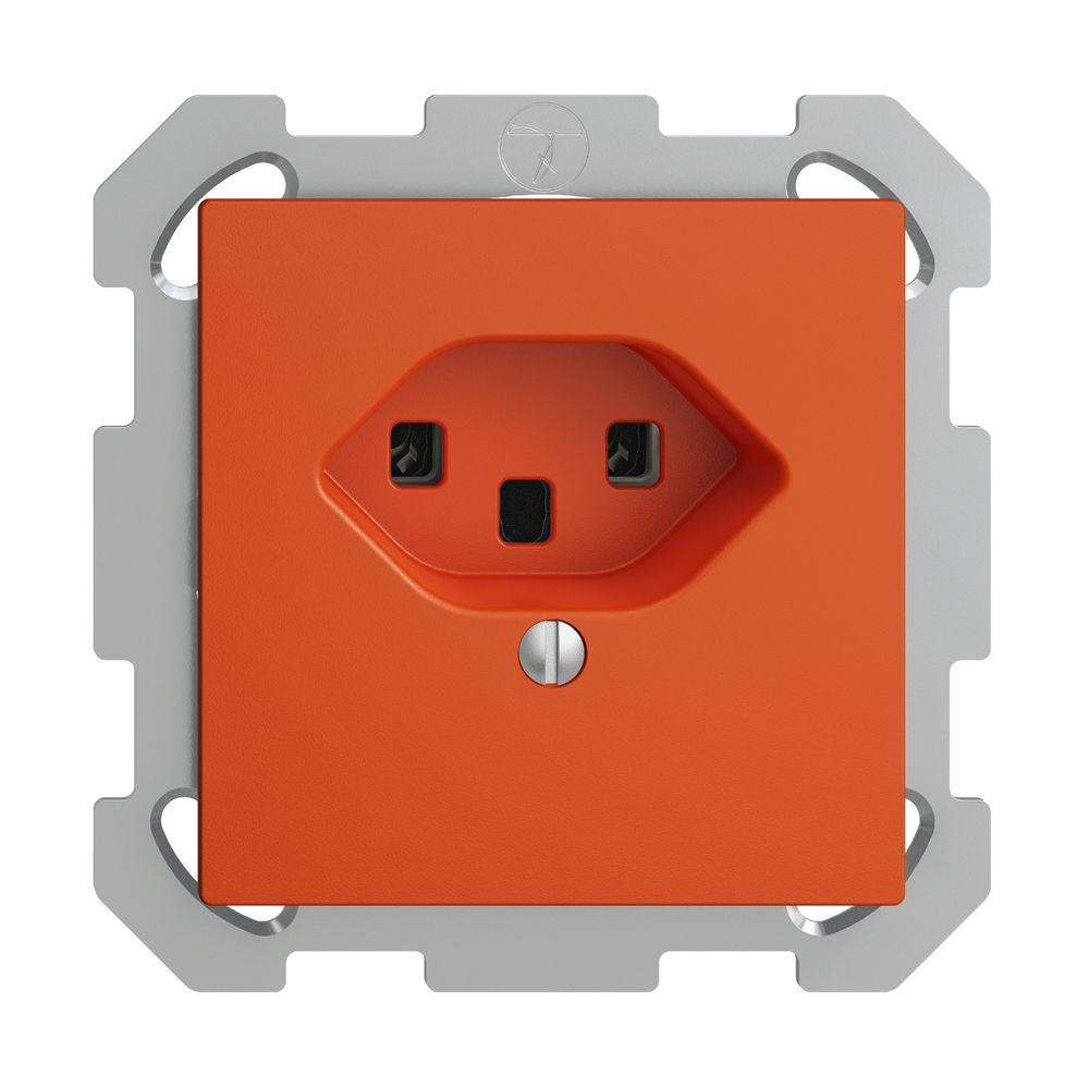 Prise ENC EDIZIOdue T23 16A orange, bornes à vis