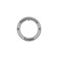 Disque indicateur 0-Waschmaschine-0-Tumbler Al AG SS,GV SS,GUP SS