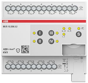 REG-Binäreingang KNX ABB BE/S12.230.3.2 12-Kanal 10…230V