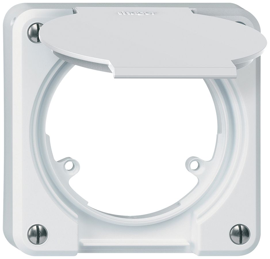 Oberteil robusto weiss mit Klappdeckel 3-Punkt mit Reduzierfrontscheibe