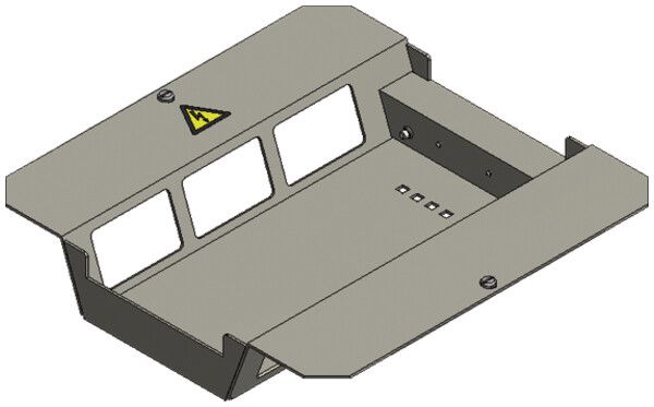 Kit di montaggio Woertz BAK 2×3 FLF orizzontale vuoto