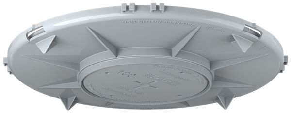 Frontteil HaloX 180 für Ortbeton Deckenausschnitt Ø100mm