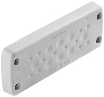 Plaque passe-câbles WM CABTITE EP 24/20 149.6×58×20.2mm TPE gris