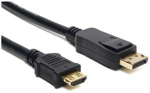 DisplayPort-HDMI-Kabel Ceconet 4K 340MHz 10.2Gb/s 1m schwarz