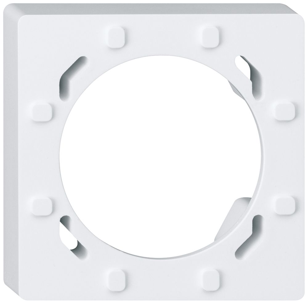 Quadro di rialzo Hager kallysto.line per apparecchi INC grd.I 15mm bianco