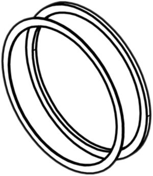 Anello distanziatore per ventilatore Xpelair