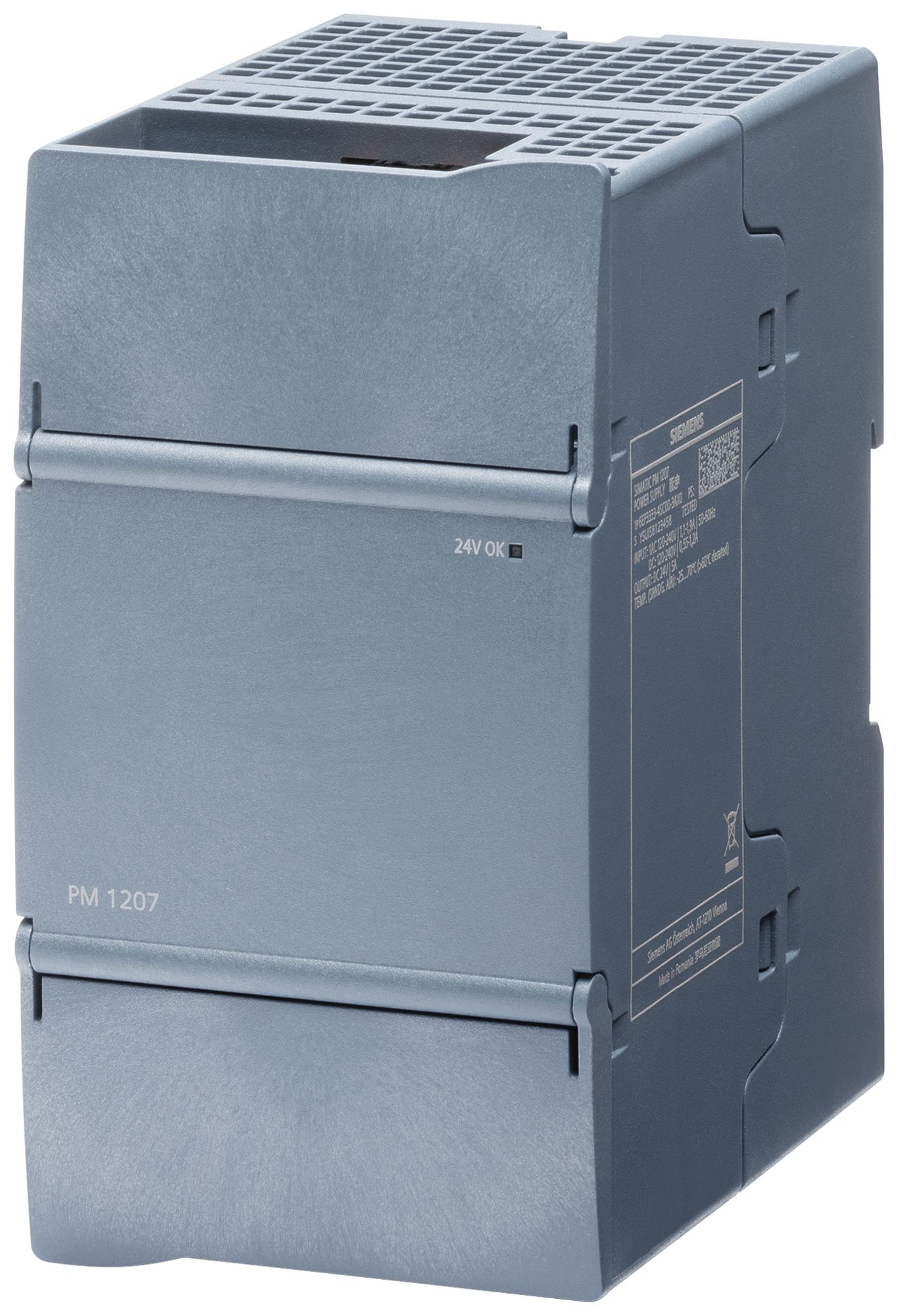 Stromversorgung SIMATIC PM 1207 Ex IN: 85…264VAC OUT: 24VDC/120W 70mm