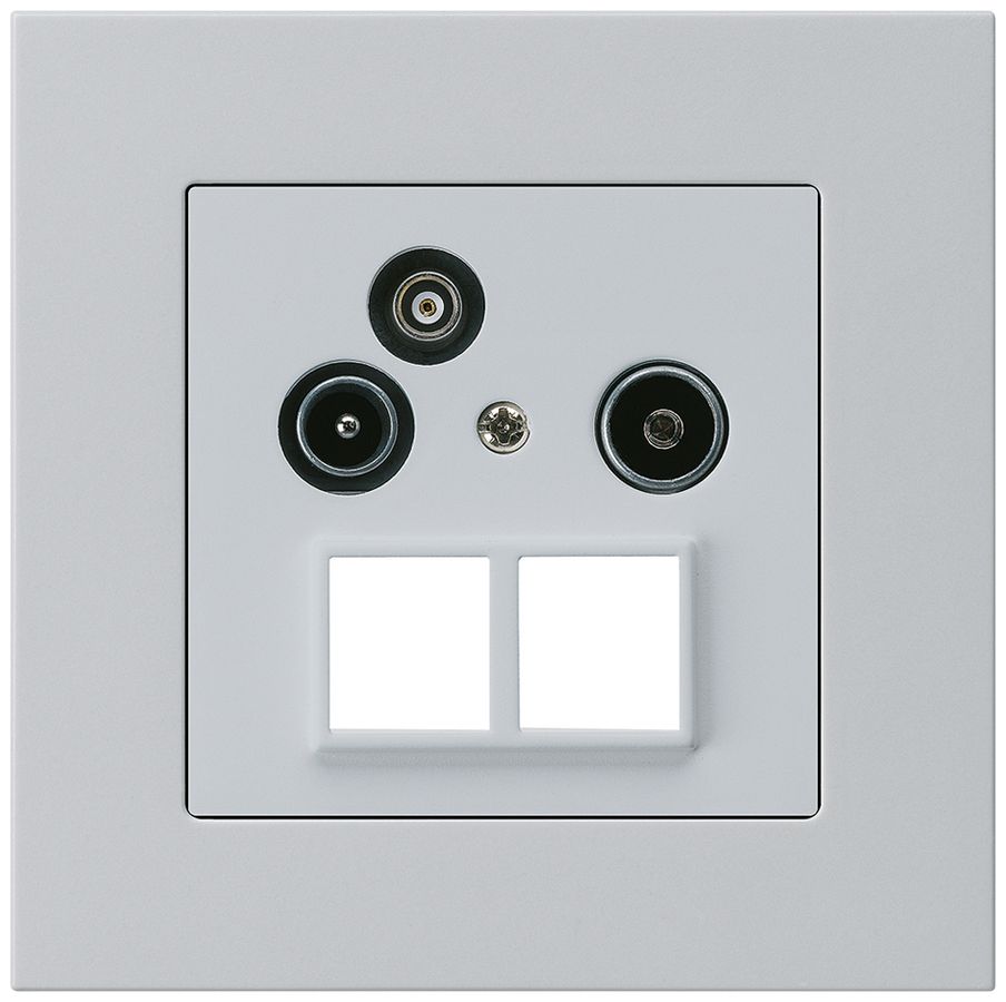 UP-Antennendose R/TV-Daten kallysto.pro HMS 2GHz 14db hellgrau