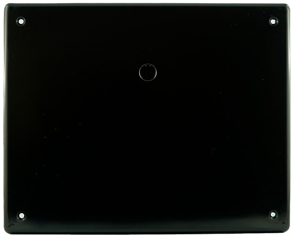 Coperchio da avvitare Ammer ADP 205×165×5mm materiale sintetico nero p.UPD 1061