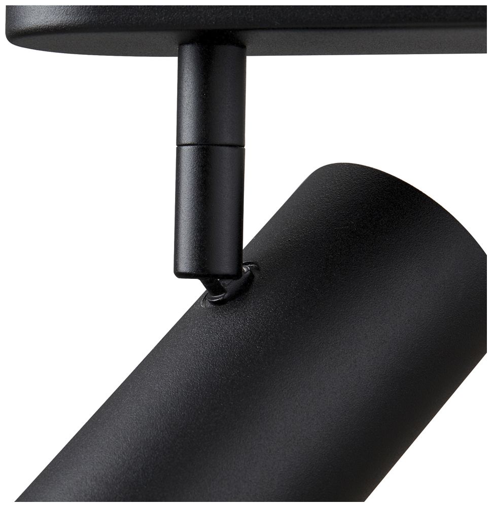 Spot LED SLV NOBLO 19W 2350lm 927 REG 400×105×127mm nero 3×Spot