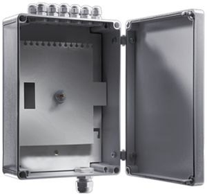 Gehäuse Rittal DK 7451.000 180×254×90mm Kunststoff grau IP66