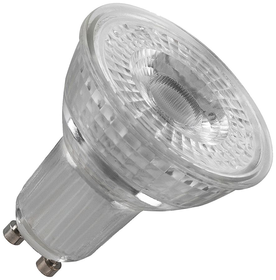 Lampe LED SLV QPAR51 GU10 2.4W 230lm 3000K Ø50mm clair 36°