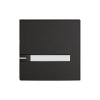 Poussoir 1/1 EDIZIO.liv SNAPFIX® p.KNX&UNI a.LED a.étiquette comm.1touch.no